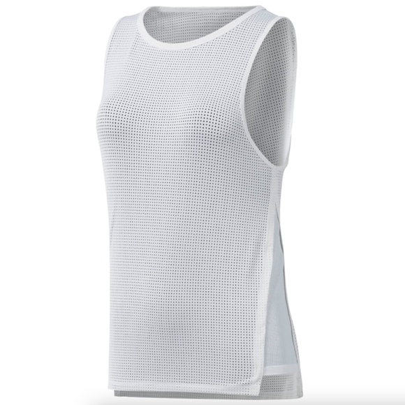 Reebok (SAMPLE) Perforated Performance Tank Top - Picture 3 of 12